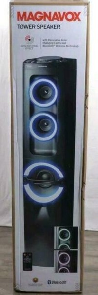 magnavox tower speaker