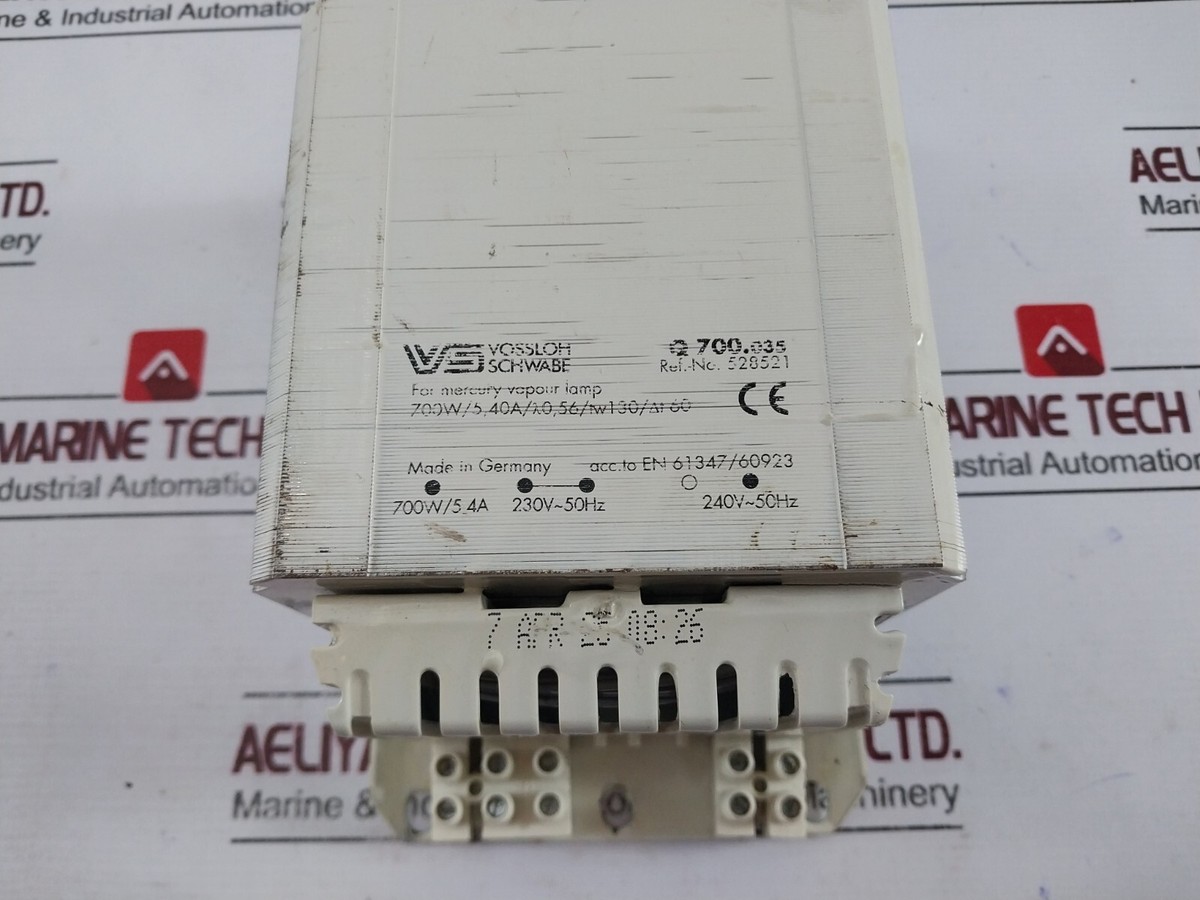 VOSSLOH SCHWABE Q700.035 ELECTRONIC BALLAST 61347/60923 | eBay