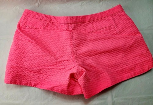 Pantalones cortos para mujer Lilly Pulitzer 00 rosa liso frontal plano águila - Imagen 2 de 9