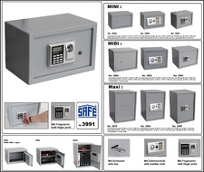 SAFE-3901-MINI-Sejf odcisków palców-Sejf ścienny-Sejf meblowy-Szafka na pieniądze