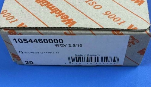 20 connettori orizzontali WQV 2.5/10 1054460000