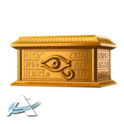 Modellbausatz Ultimagear Bandai GOLD SARKOPHAGUS Goldener Sarkophag YUGIOH ANDYCARDS