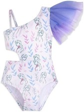 NWT Disney Frozen 2 Girls 1 pc Swimsuit sz 9-10