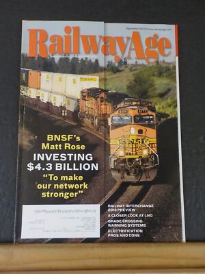 Eisenbahnzeitalter 2013 September BNSF investiert 4,3 Milliarden LNG genauer unter die Lupe nehmen