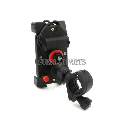 Support Téléphone Moto Pour Suzuki Boulevard Intruder 1400/1500/700, Volusia 800 - Argent ABS - Neuf