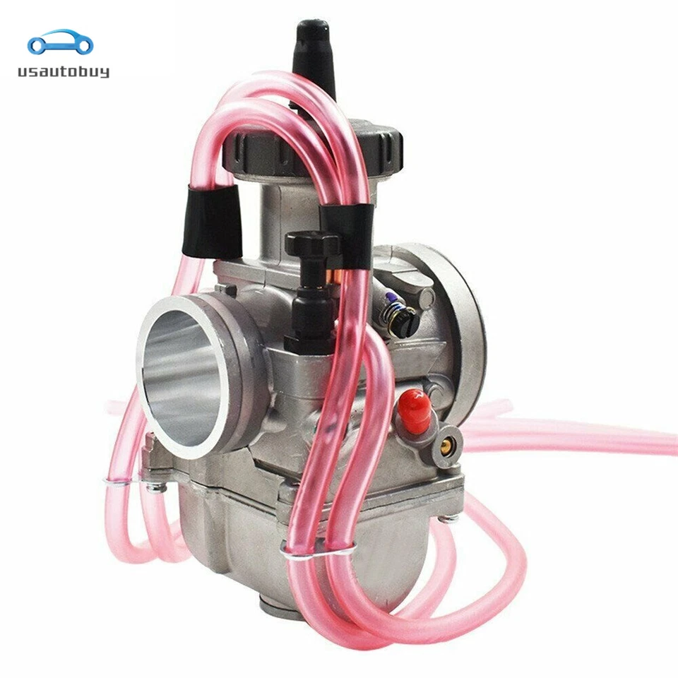 Carburador para Suzuki RM250 1976-2008 RM125 1975-2007 PWK38 con cable de acelerador Foto 3 de 4