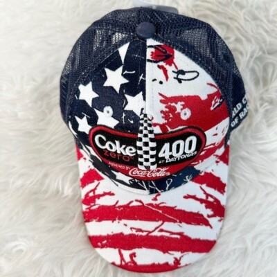 Coke Zero at Daytona International Speedway NASCAR NWT Mesh Hat 2015