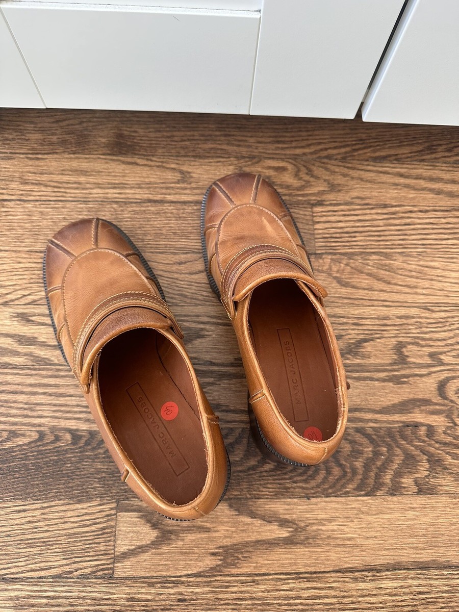 marc jacobs ローファー Marc Jacobs Slip On Patent Leather Sneaker Loafer Sunset