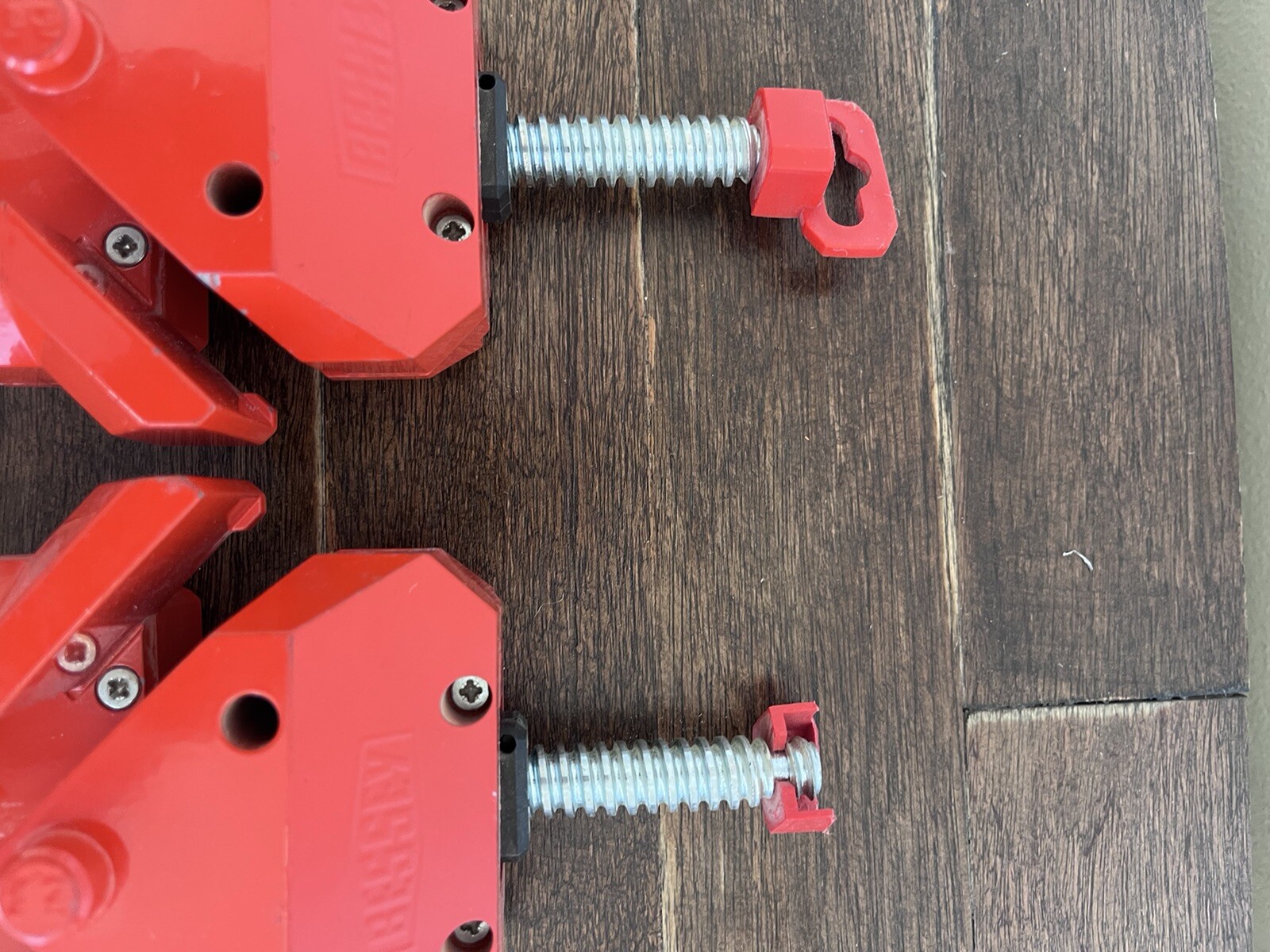 *TWO* Bessey WS3 Wood Handle 90 degree Corner Angle Woodworking Clamp