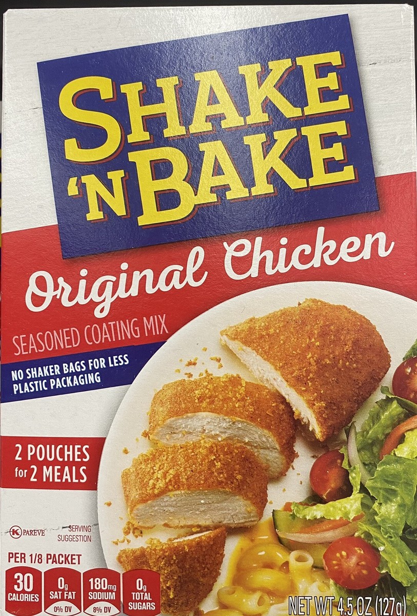 SHAKE N BAKE Original Chicken Seasoned Coating Mix 4.5 oz Box | eBay