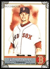 2011 Topps Allen & Ginter Clay Buchholz #182 Boston Red Sox