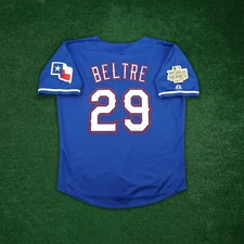 Adrian Beltre 2011 Texas Rangers World Series Men's Alt Blue Jersey (S-3XL)