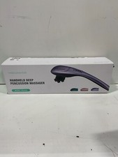 MEGAWISE Massager Handheld Deep Tissue Neck Back Massager for Shoulders, Waist,