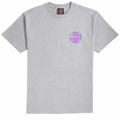 INDEPENDENT Men's S/S T-Shirt PURPLE CHROME - ATHH - Small - NWT