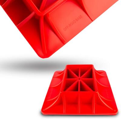 Off-Road Base High Lift Jack Base Plate Compatible with Hi Lift Jack PP Pad t...