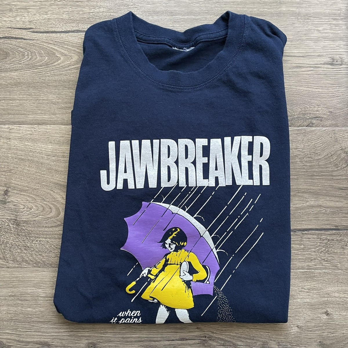 Vintage Jawbreaker Morton Salt Girl Band Tee (S/M) Grunge