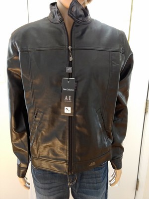 emporio collection leather jacket