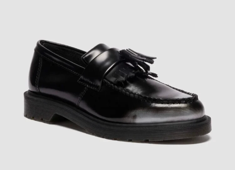 Dr. Martens ADRIAN TASSEL LOAFERS SILVER 14573020 JAPAN | eBay