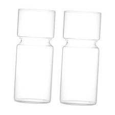 2 Vasi in Vetro per Centrotavola Da Matrimonio E Decorazioni Da Tavolo