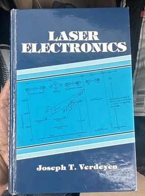 Laser Electronics by Joseph Verdeyen (Hardcover)