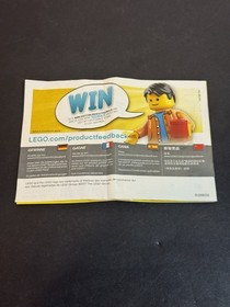 LEGO 10709 Classic Orange Creativity Manual ONLY