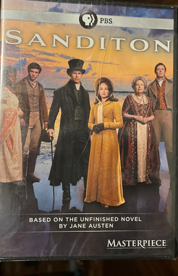 2 DVD set - PBS Masterpiece - Sanditon - SEALED Season 1