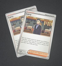 Larry 165/182 x2 Trainer Playset Pokemon TCG