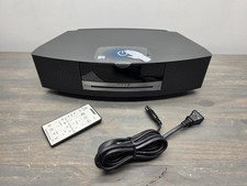 Bose Wave Music System III CD Player  AM/FM Radio - Black With Remote Tested 