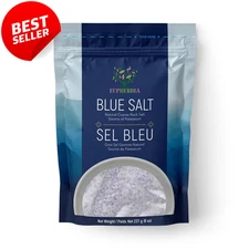 Blue Coarse Salt Rare Mineral High Potassium Low Sodium 227g US