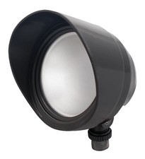 RAB BULLET12A 12W LED Bullet Flood 120V Bronze Hood Lens