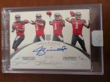 2015 Panini Flawless Progressions Signatures Jameis Winston Silver /25 RC Auto