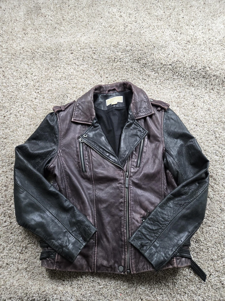 Michael Kors Motorcycle Jacket Red Coats, Jackets & Vests for