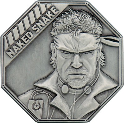 Metal Gear Solid Delta: Snake Eater - Limited Edition Coin - Naked Snake [Used V