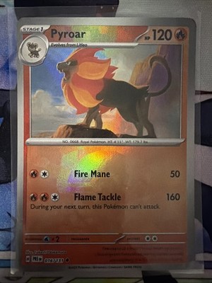 Pyroar (Poke Ball Pattern) 016/131 Uncommon Prismatic Evolutions Pokemon NM