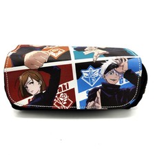 New Freshman Collage Style JUJUTSU KAISEN Pencil Bag Clutch Wallet Travel Case