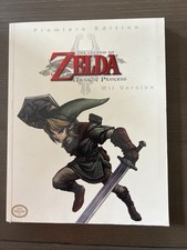 Legend of Zelda Twilight Princess Wii Strategy Guide Premiere Edition w/Poster