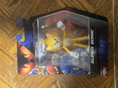 Sonic The Hedgehog 3 Movie SUPER SONIC Wave 2 Jakks Pacific 5  Action Figure Toy