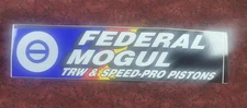Vintage Original Federal Mogul TRW & Speed-Pro Pistons Decal/Sticker