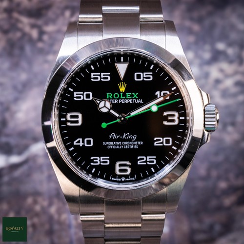 Rolex Air-King 126900 Black Dial Oyster Steel 40mm  Box Papers 2025