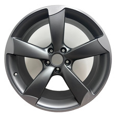 AUDI A4 S4 8K 19" 5 SPOKE ROTOR GENUINE CUT  SINGLE ALLOY WHEEL X1 8K0601025CN