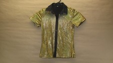 4PCS Kids 60s 70s Disco Costume Shirts Boys Halloween 4T NEW No Mustache