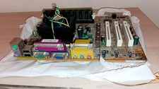 MOTHERBOARD MS6178 SOCKET-370 + CPU MENDOCINO 500MHZ + 128MB RAM + VENTOLA + VGA