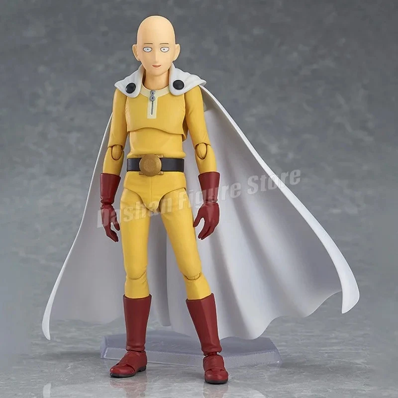 Figura de Acción Figma 310 ONE PUNCH-MAN Saitama PVC Colección Anime 15cm Calvo Foto 3 de 4