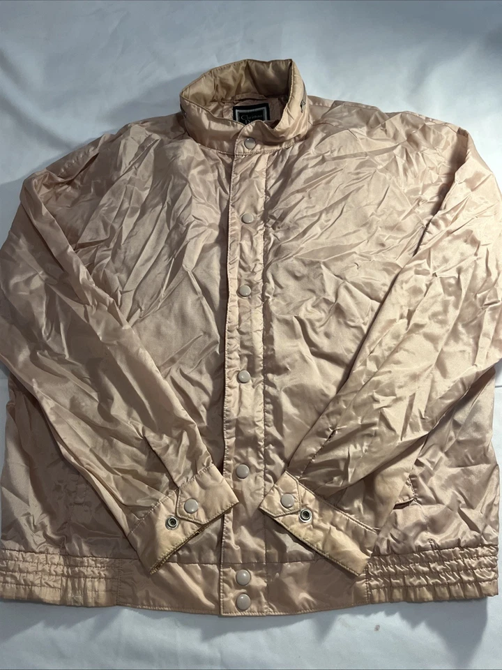 Chaqueta De Colección Christian Dior Monsieur Breaker Color Rosa Grande Usada Foto 4 de 4