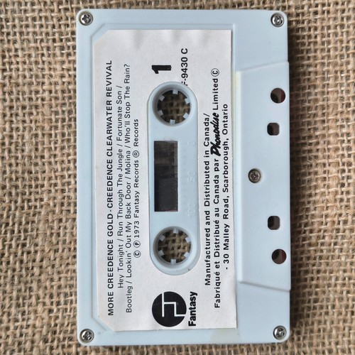 More Creedence Gold Creedence Clearwater Revival Cassette 1973 Fantasy Records - Foto 7 di 11