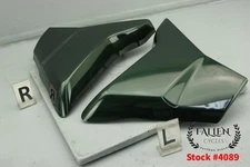 2019 Harley Tri Glide Side Frame Cover Set KINETIK GREEN #4089
