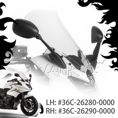 VAWiK replace LR Mirrors FY357 Drainage Hole fits Yamaha XJ6 Diversion XJ6S 10'