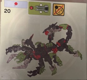 LEGO HERO Factory: SCORPIO ~ 2236 ~ Retired 2012 ~ 100% Complete - Ages 9-16+