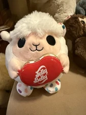 Zuru Snackles Series 2 Babra Sheep w/ Jelly Belly Jellybean 5” Plush - OPENED   