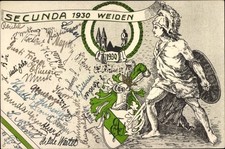 Studentika Ak Weiden in der Oberpfalz, Secunda 1930 - 4034166